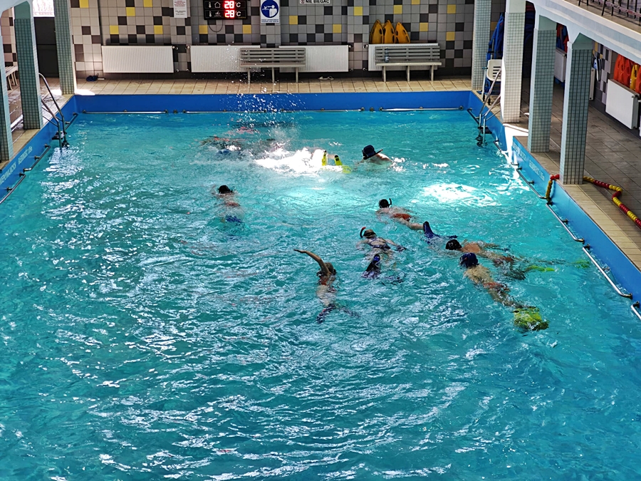 Hokej pod wodą Walenie Siemianowice Śląskie Trening 14 III 2026